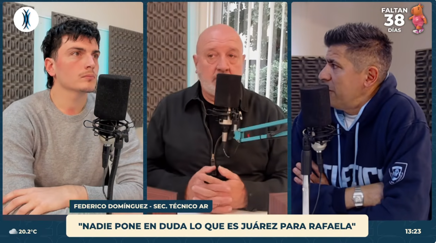 Federico Dominguez – Secretario Técnico y Director Deportivo de Atletico Rafaela.